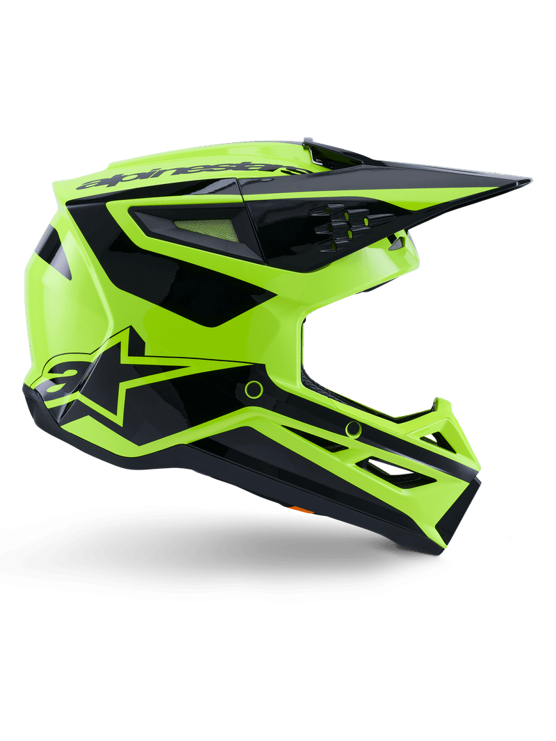 Alpinestars S-M3 Heat hjelm fluo gul/svart
