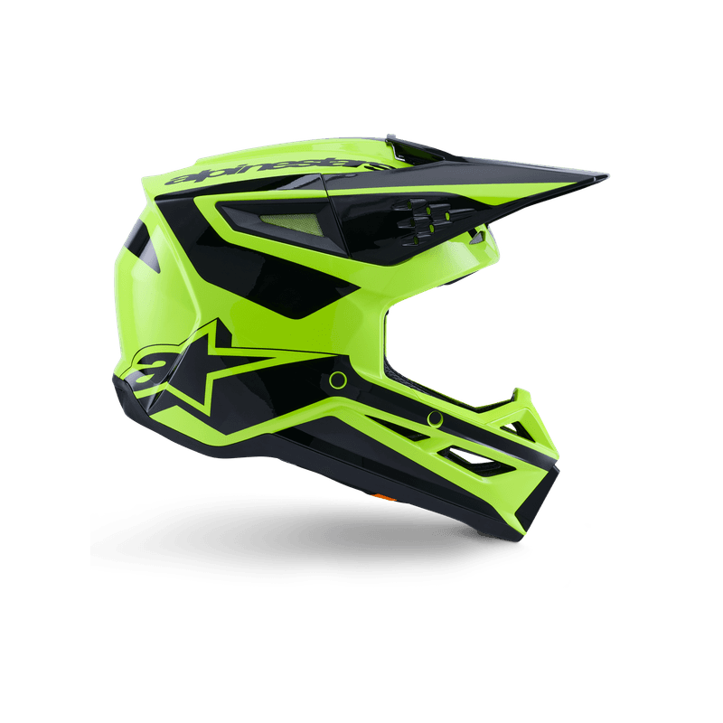 Alpinestars S-M3 Heat hjelm fluo gul/svart