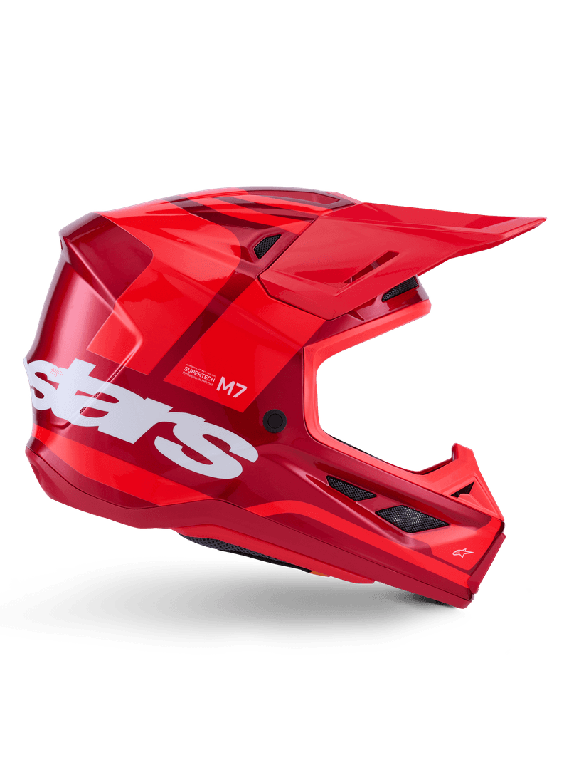 Alpinestars S-M7 Core hjelm rød