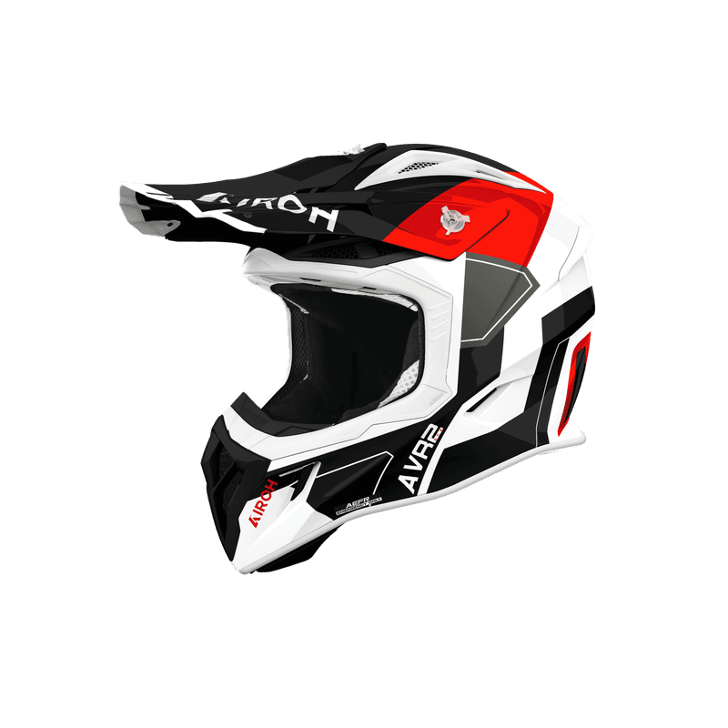 Airoh Aviator Ace 2 Shield hjelm rød blank