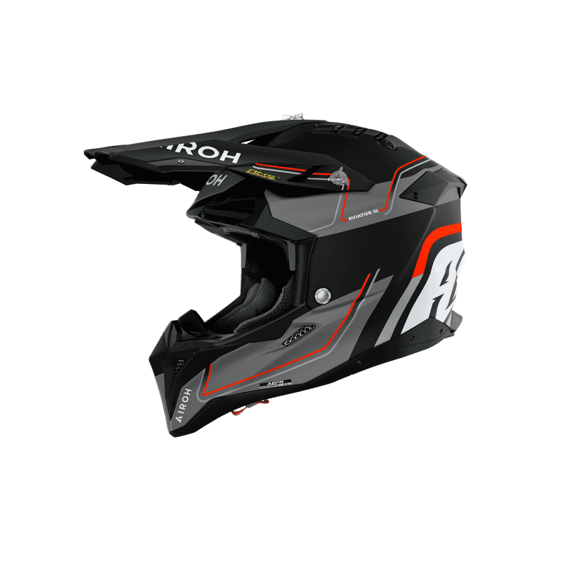 Airoh Aviator 3 Leader hjelm oransje matt