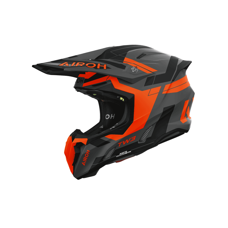 Airoh Twist 3 Dynasty hjelm oransje matt