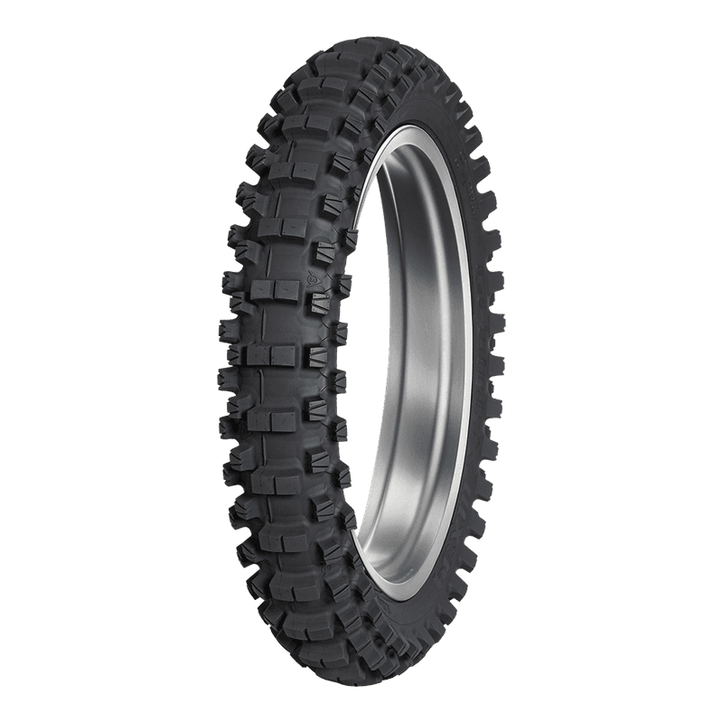 Dunlop Geomax MX34 bakdekk sett skrått forfra