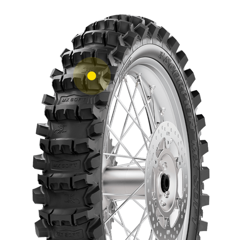 Pirelli Scorpion MX Soft, mønster